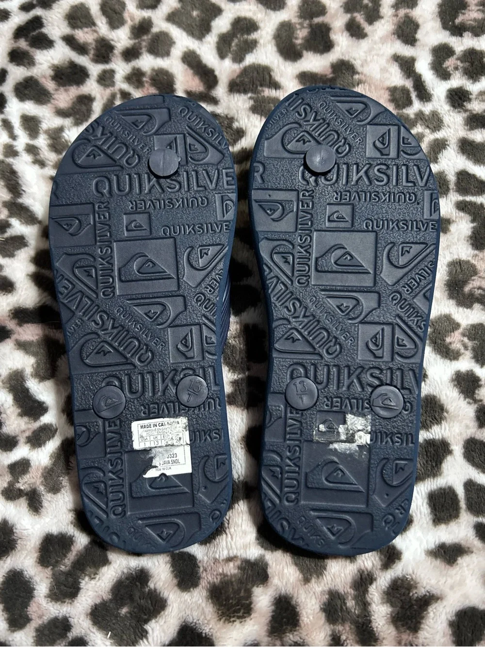 Kids Quiksilver Flip Flops