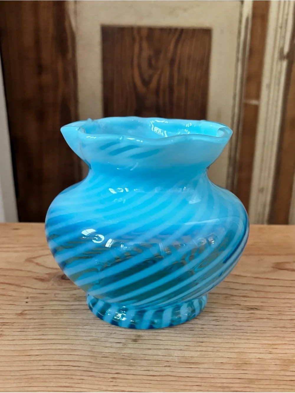 Fenton elegant blue