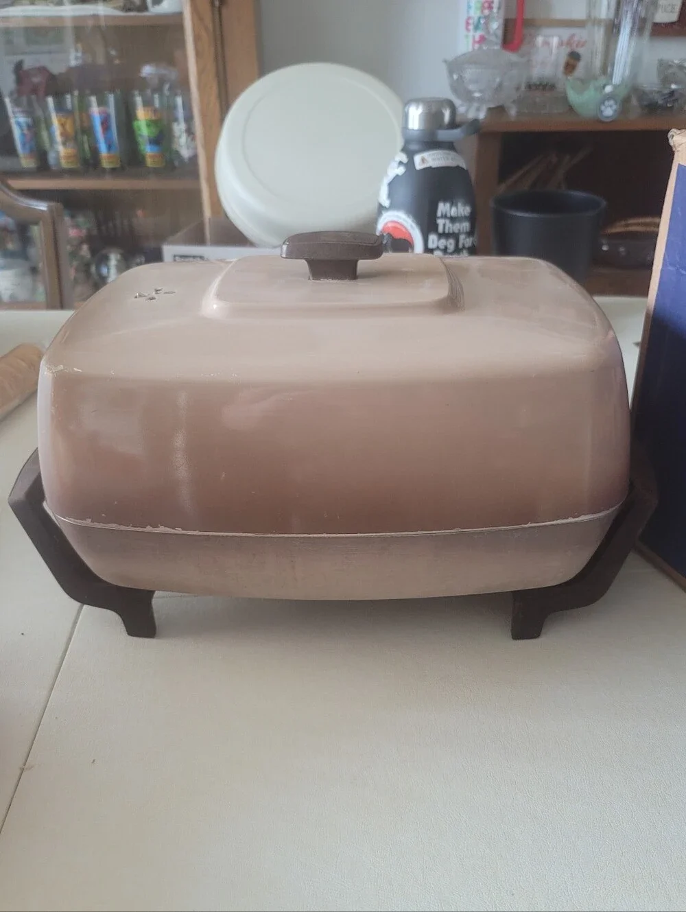 Vintage West Bend Oblong Electric Skillet Cat No. 72206 - Tested & Working