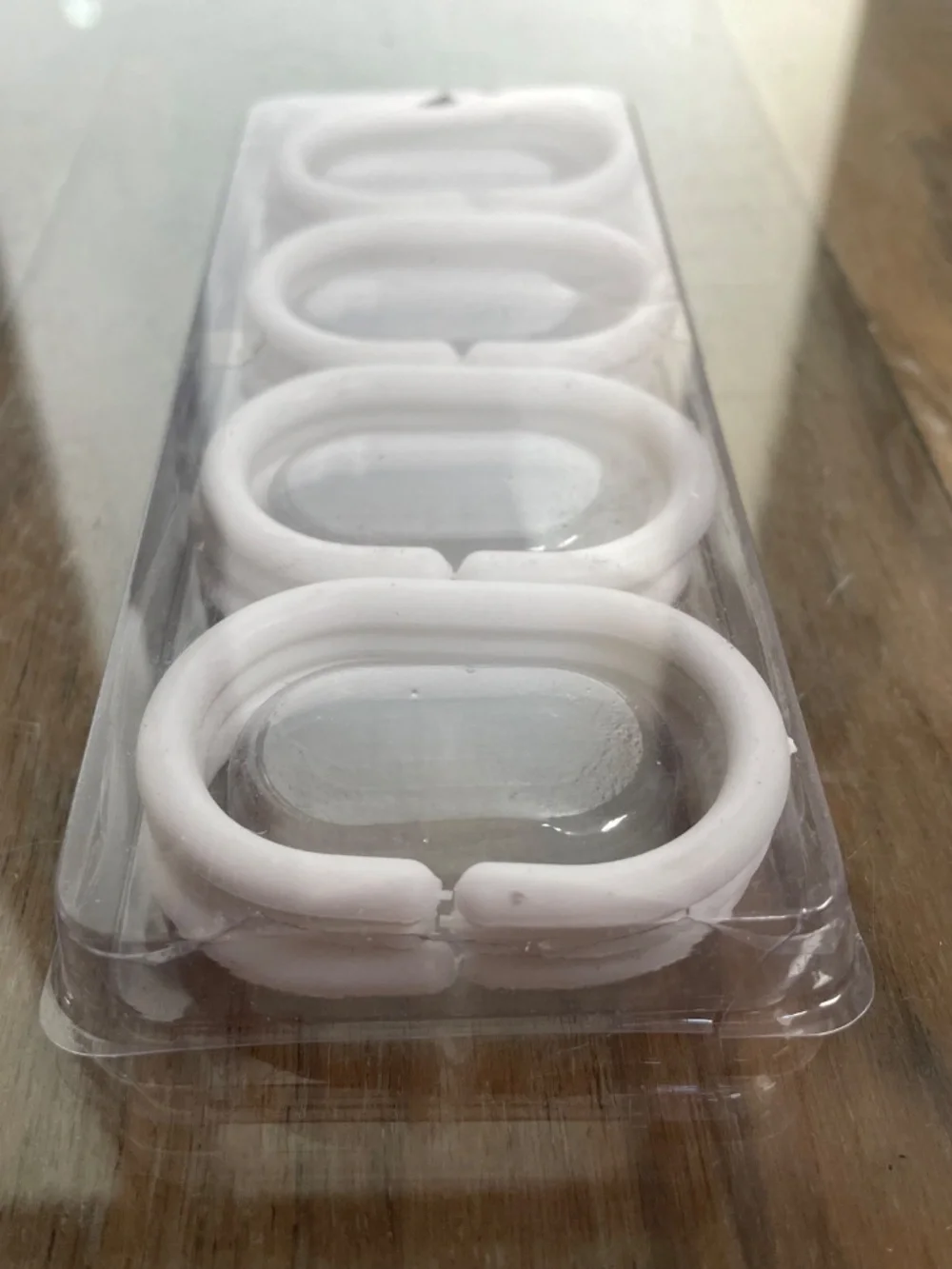 New 12-Piece Set, Shower Curtain Hooks