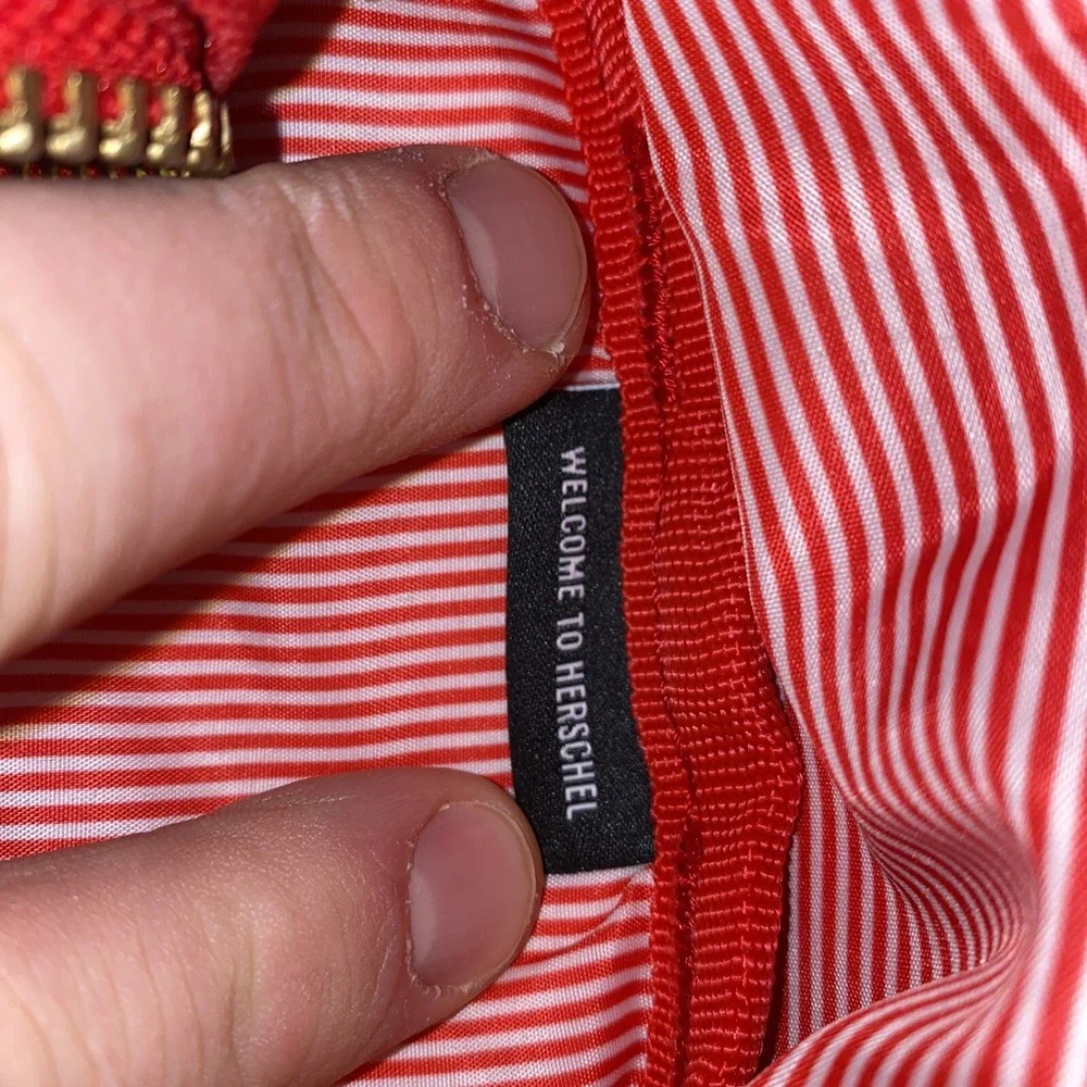Herschel Supply Company Red Backpack
