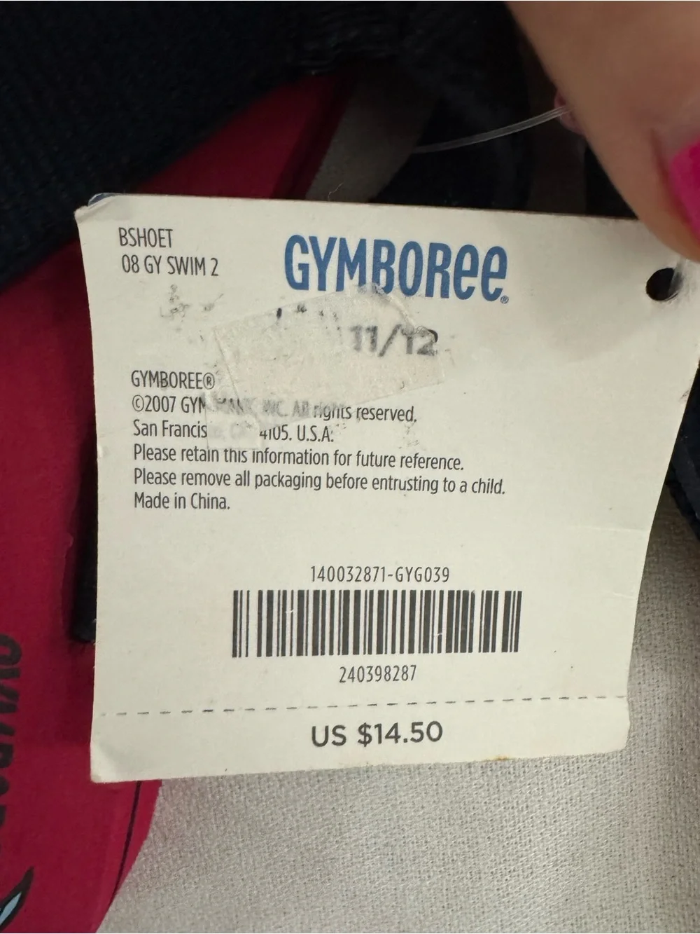 Gymboree pair red