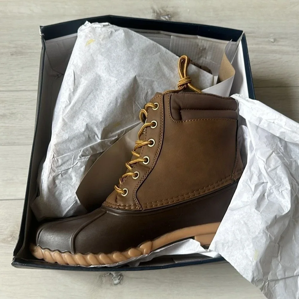 Nautica‎ Channing Duck Boots Tan Brown Size 9 New With Tags
