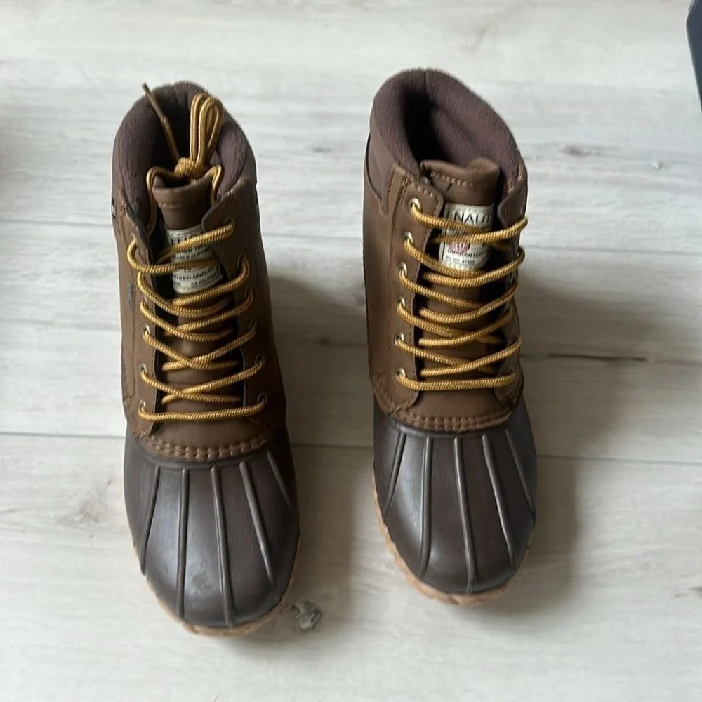 Nautica‎ Channing Duck Boots Tan Brown Size 9 New With Tags