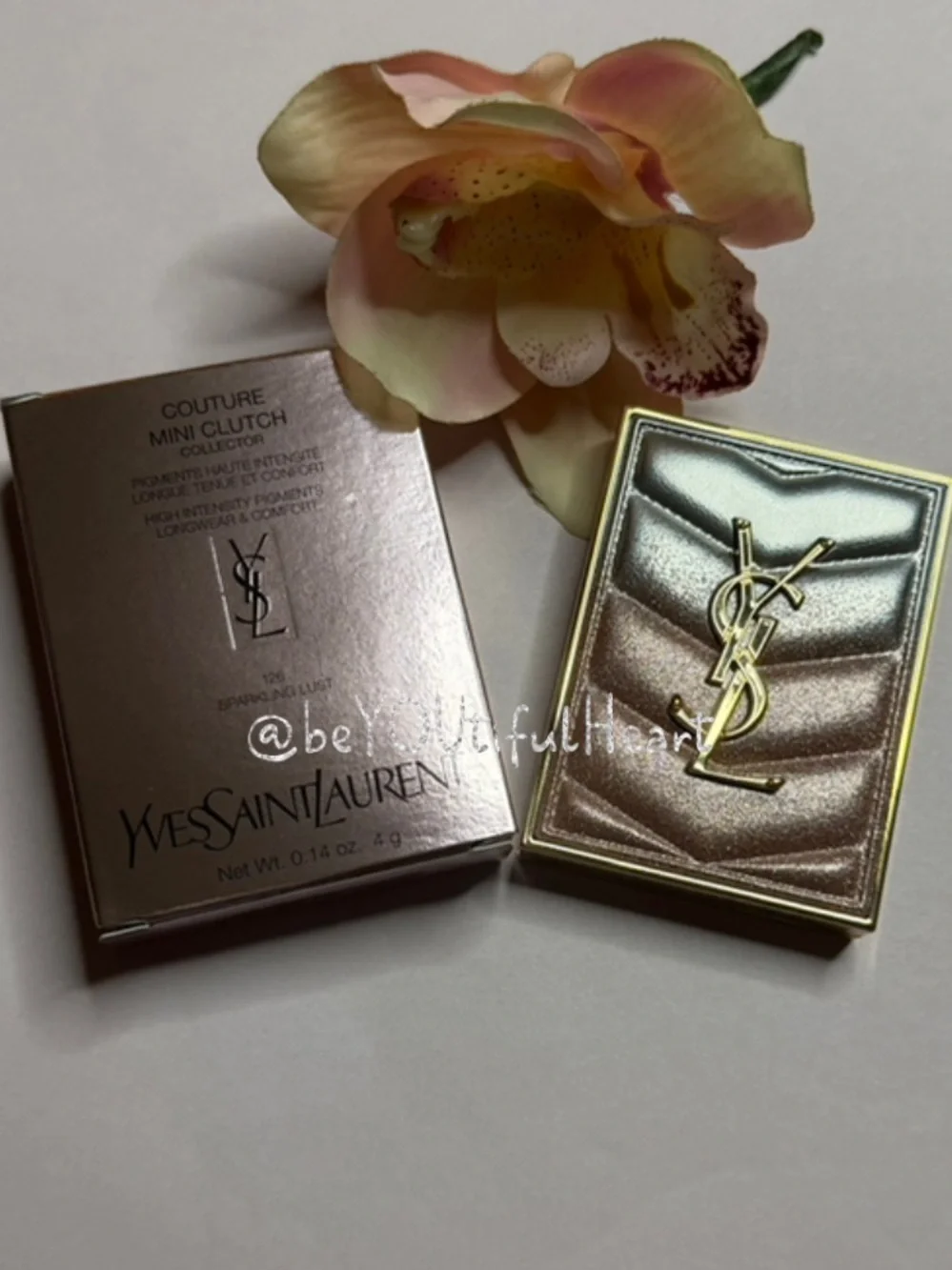 Yves Saint Laurent Couture Mini Clutch Sparkling Lust Luxury Eyeshadow Palette