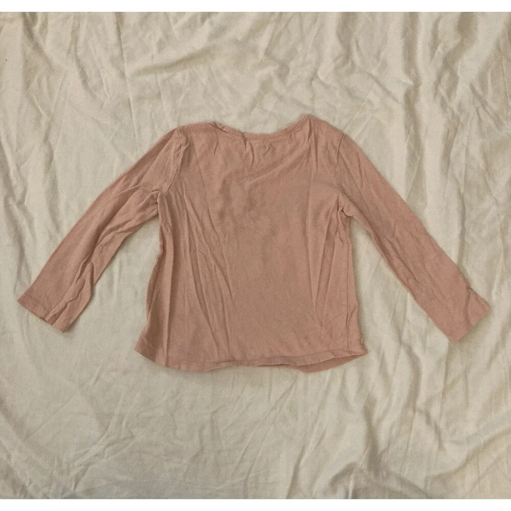 5T Old Navy girl clothes - one piece long sleeve top | sisters theme