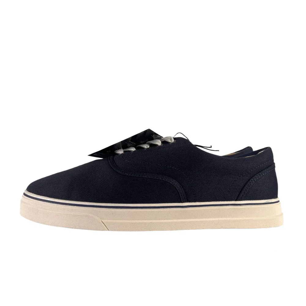 Chaps Mens Canvas Lace Up simple versatile Shoes Size 12 M Blue‎