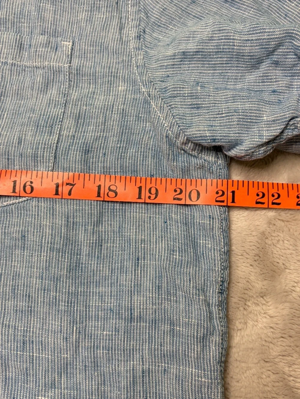 Banana Republic beach linen holes