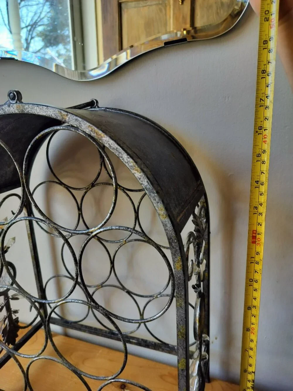 Lightweight Metal Wine Rack