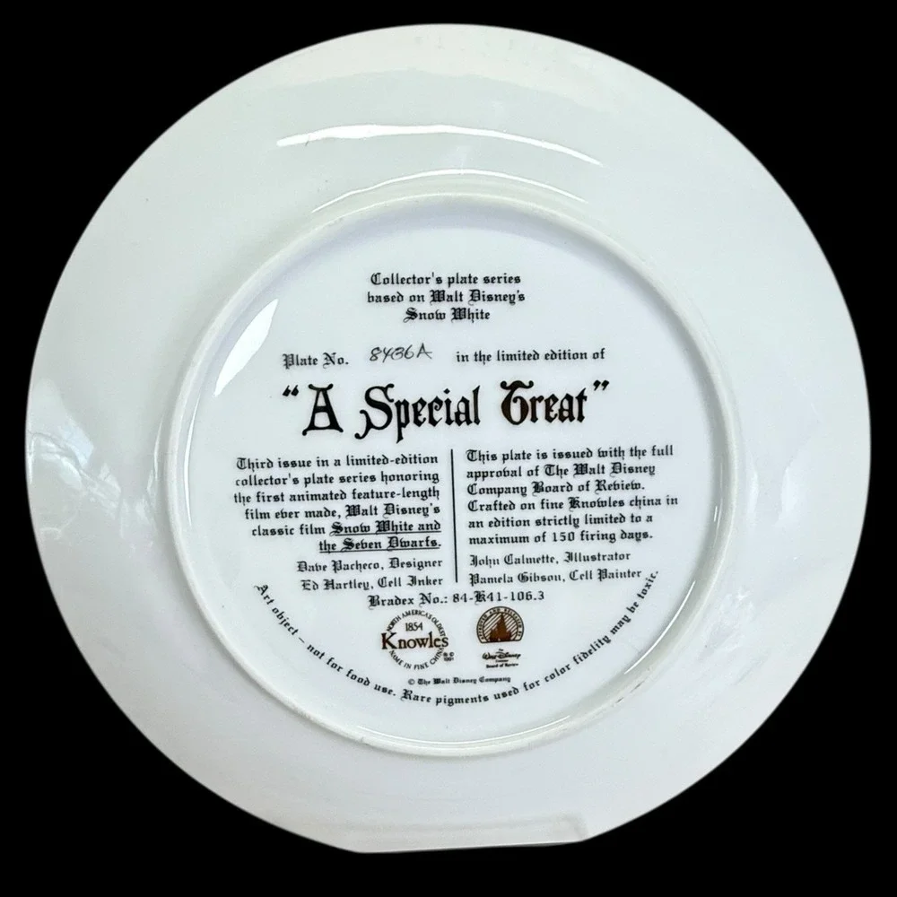Knowles this plate