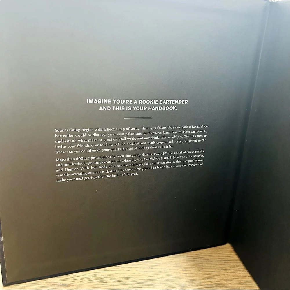 Death & Co Welcome Home: [A Cocktail Recipe Book]  Bartender Training Book‎