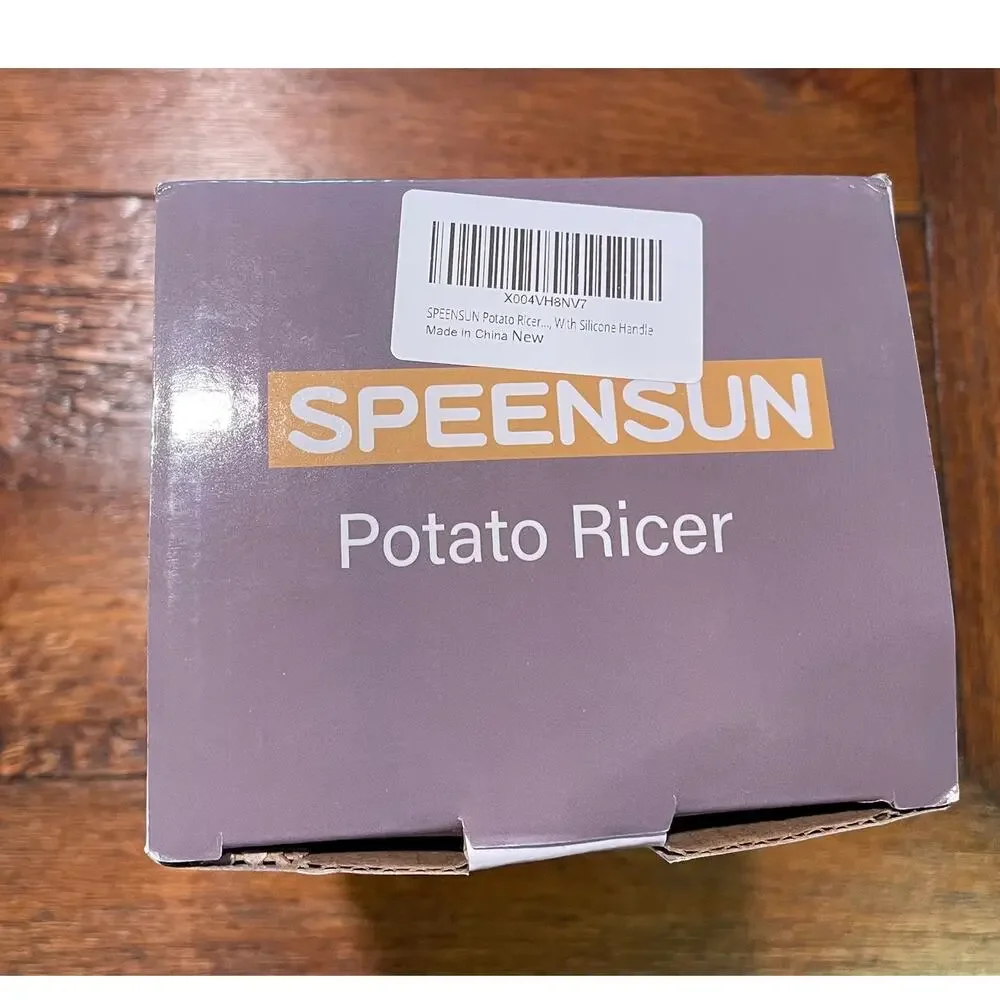 NEW Speensun Potato Ricer, Silicone Handle, Stainless Steel
