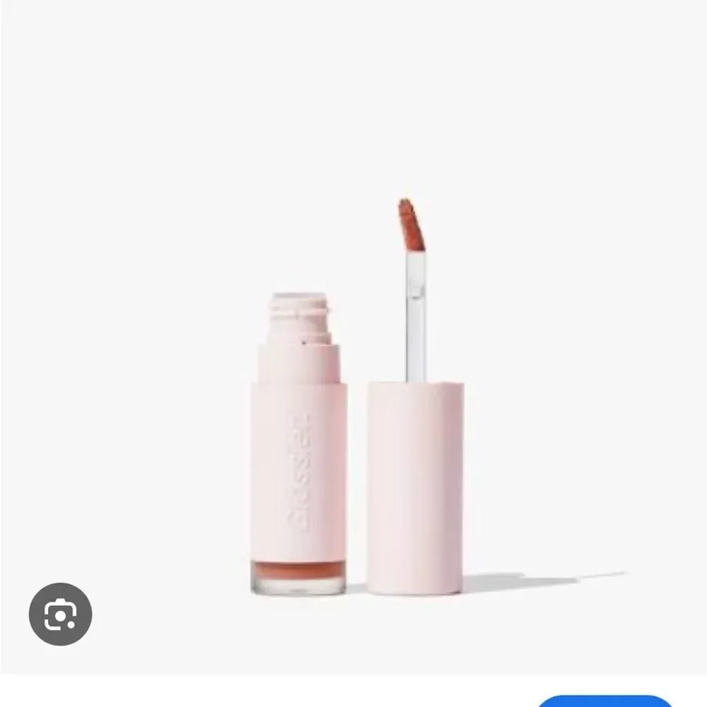 Glossier suit pink