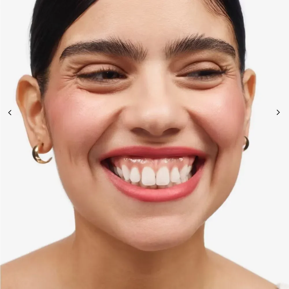 Glossier suit pink