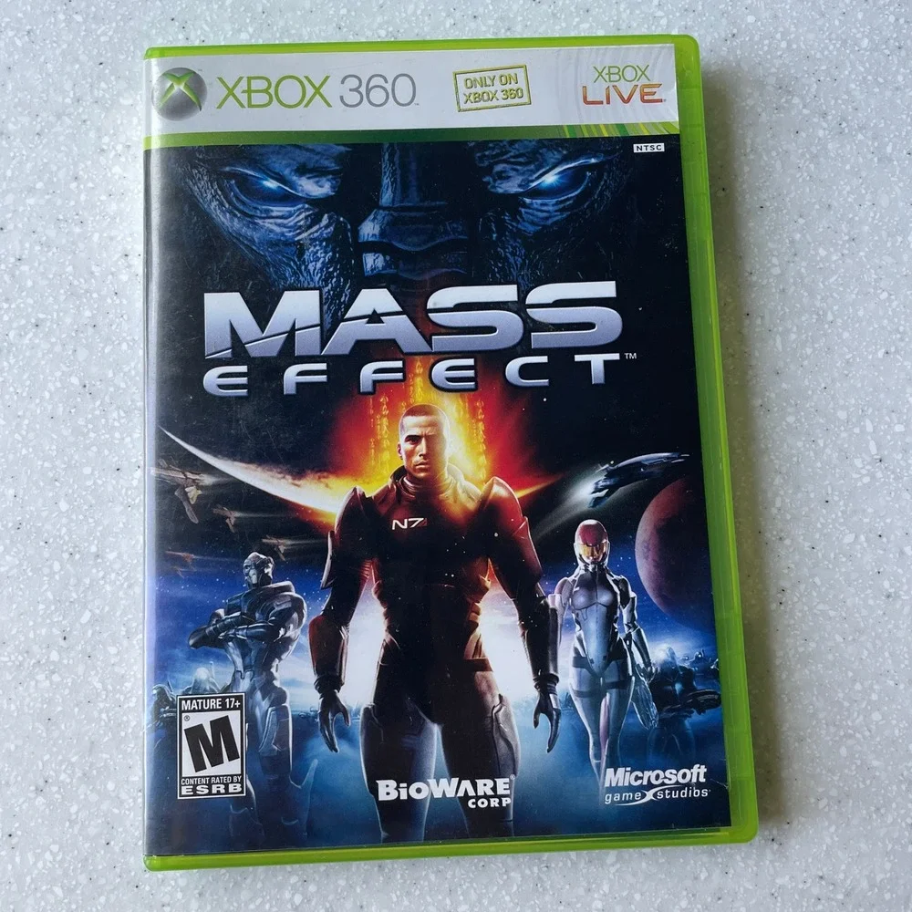 Mass Effect Microsoft Xbox 360 RPG Video Game BioWare NTSC Complete CIB