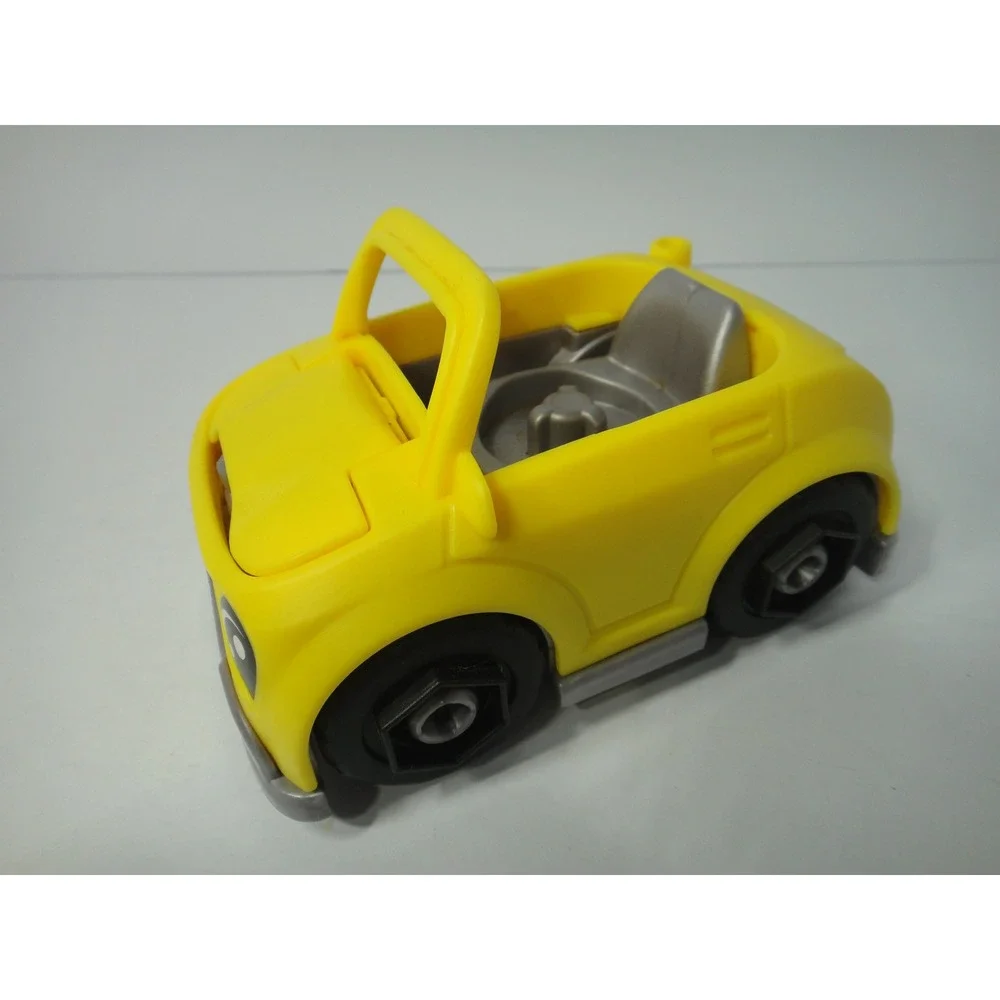 Fisher-Price yellow convertible