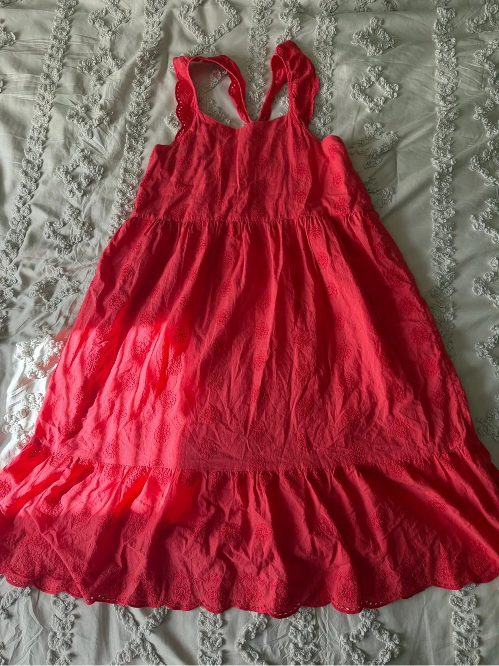 GAP Hot Pink Eyelet Sundress for Girls