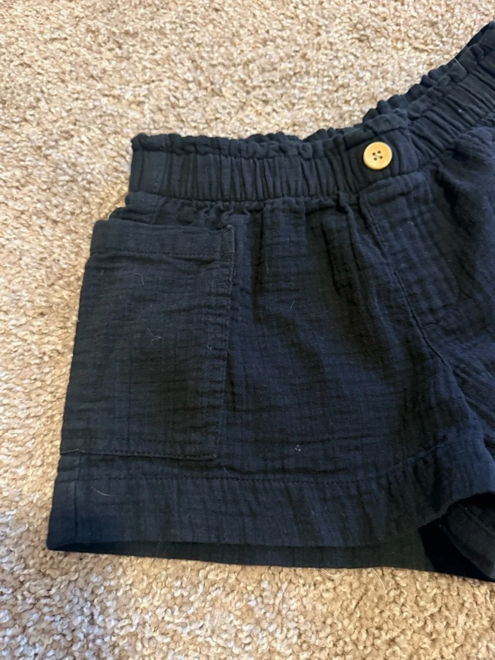 Old Navy Girls Gauze Shorts Size 8 M Soft Cotton Elastic Waist Summer Boho