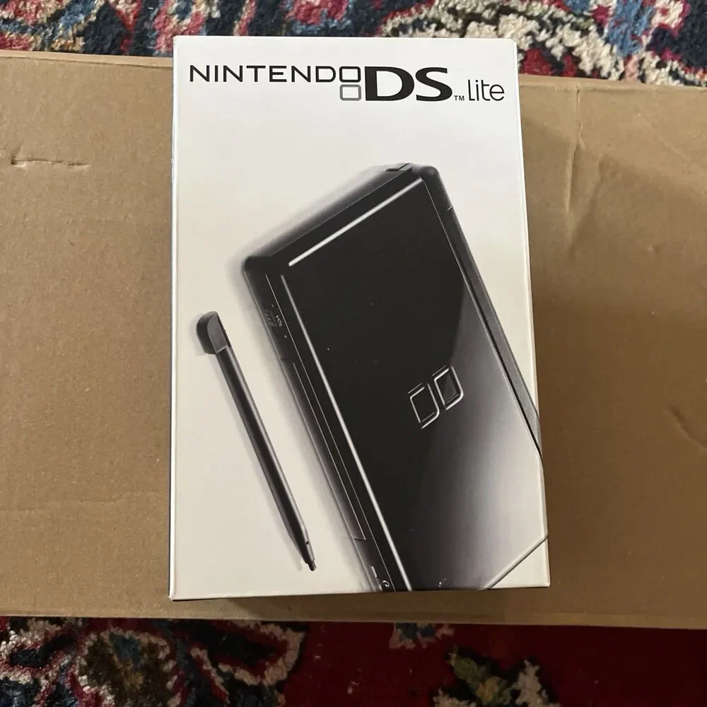 Nintendo DS Lite Handheld System - Cobalt/Black - Brand New/Factory Sealed