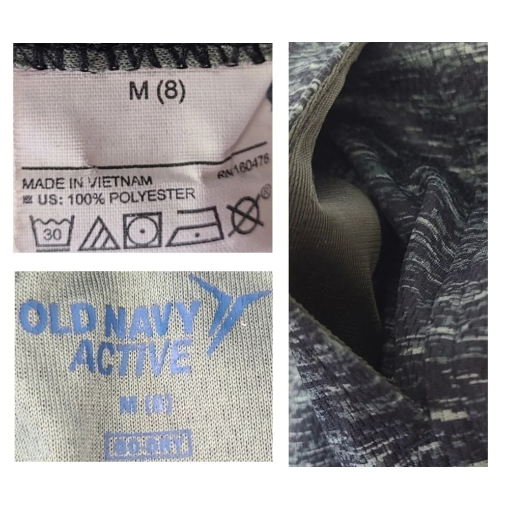 Old Navy sports pockets multicolor