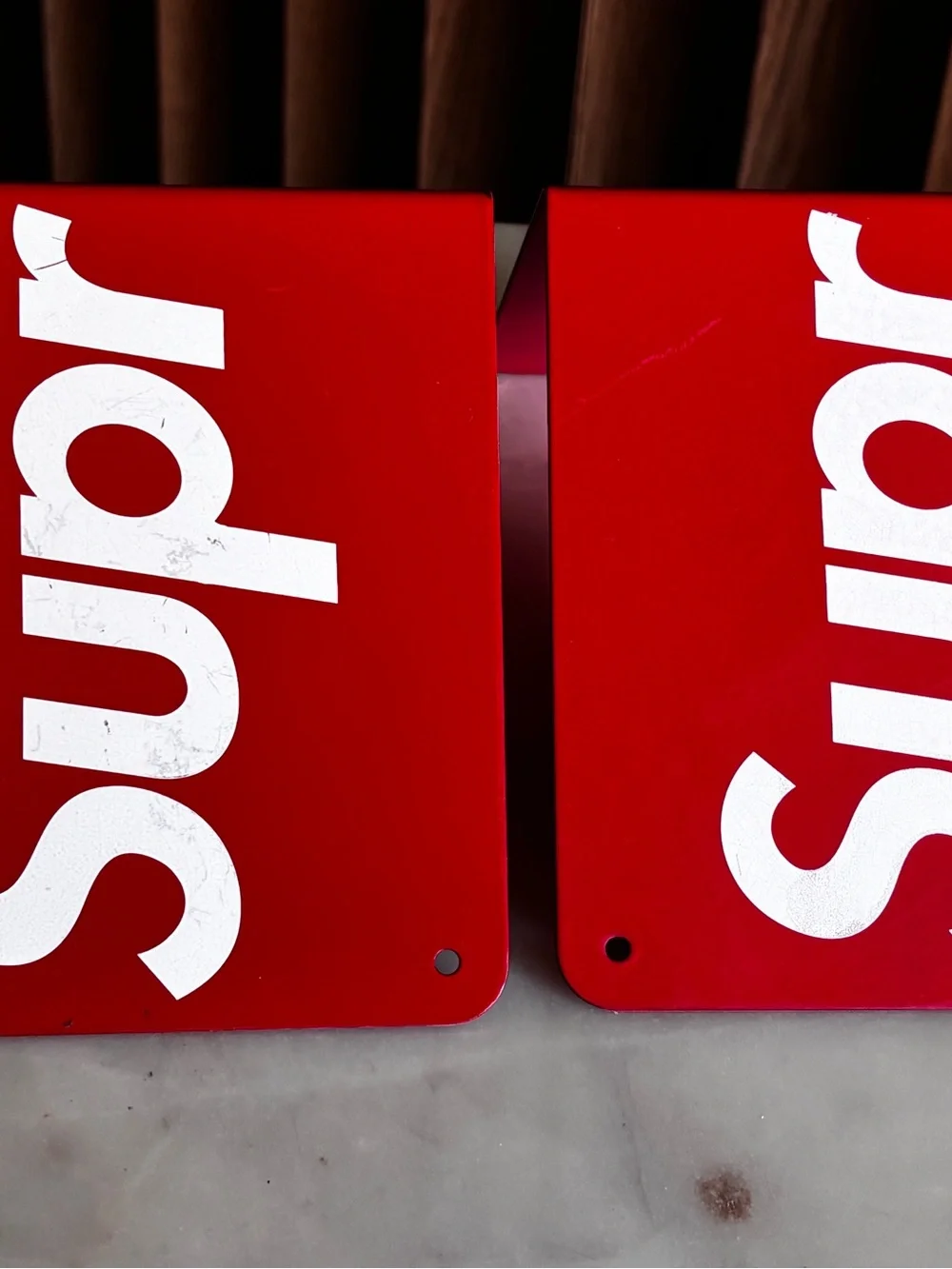 Supreme authentic red
