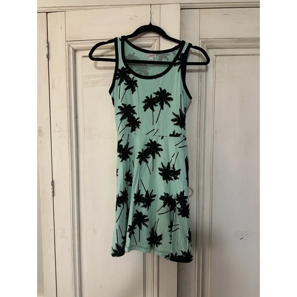 Justice Girls Palm Tree Dress Size 14