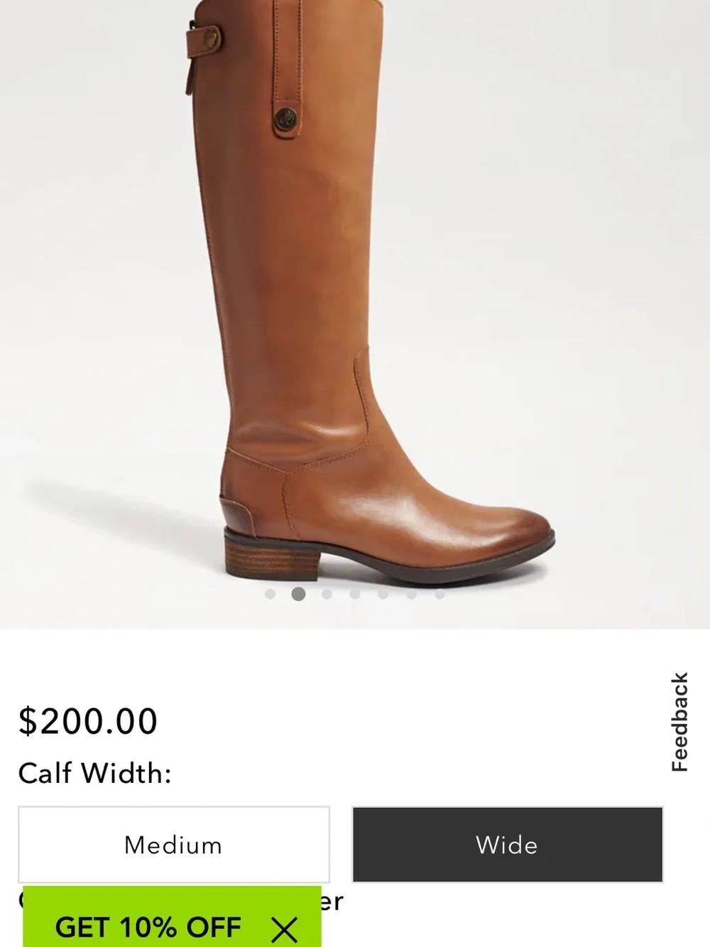 Sam Edelman sleek tall