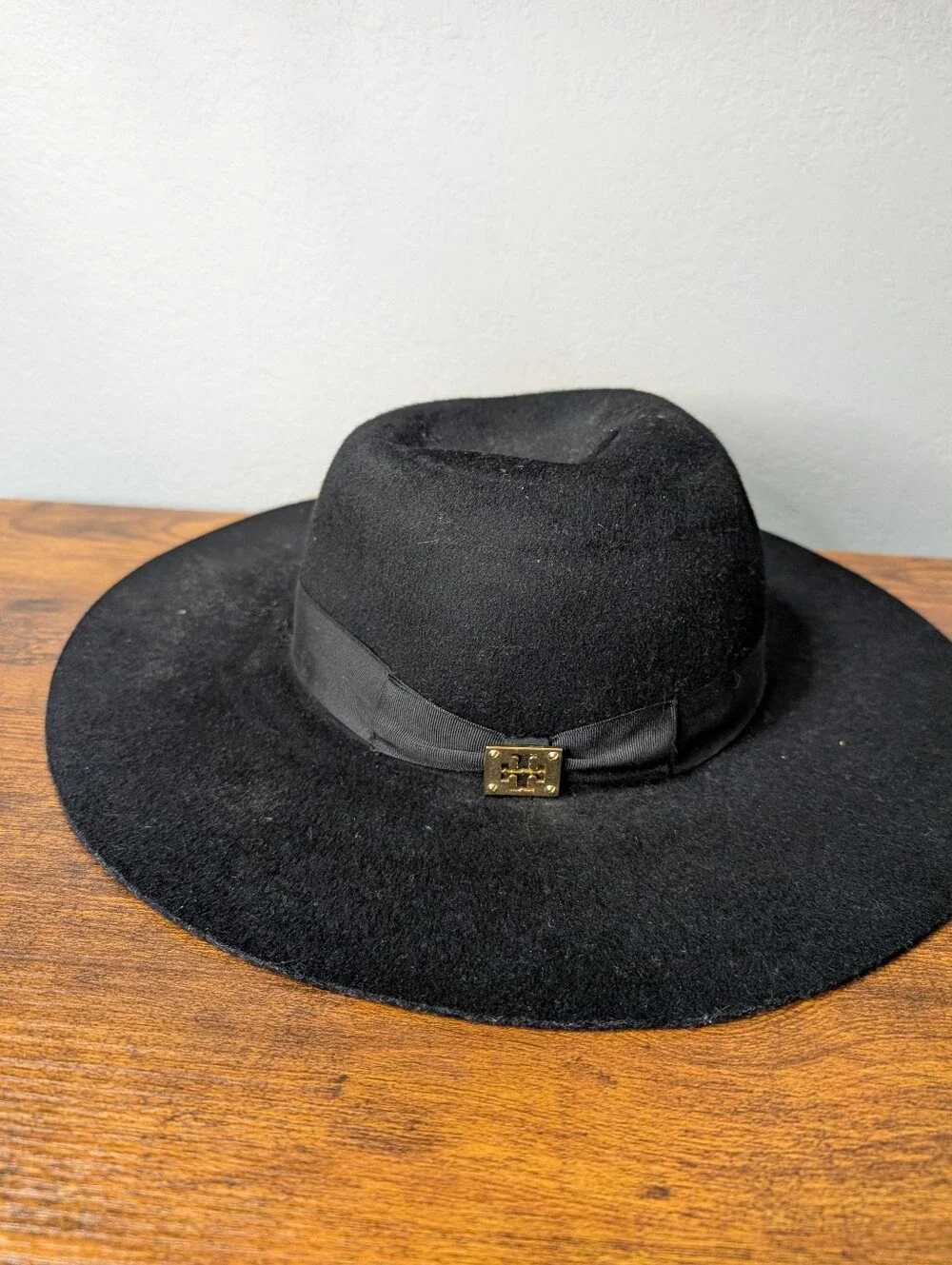 Tory Burch wide-brim wool fedora hat