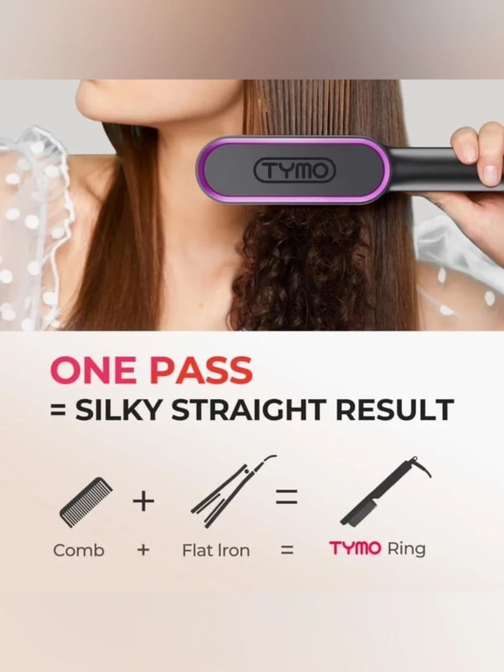 TYMO Ring Straightener Styling Comb