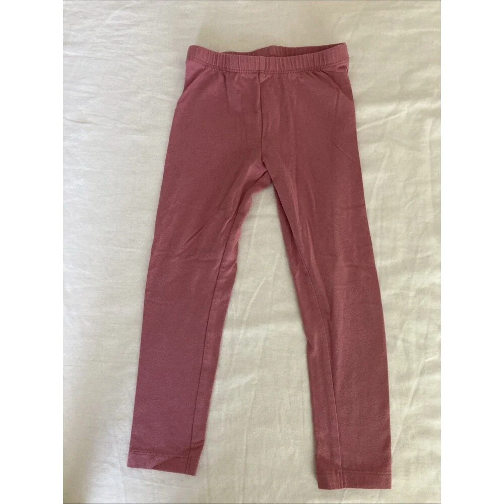 4T Old Navy girl clothes - 1 piece pants | solid pink theme