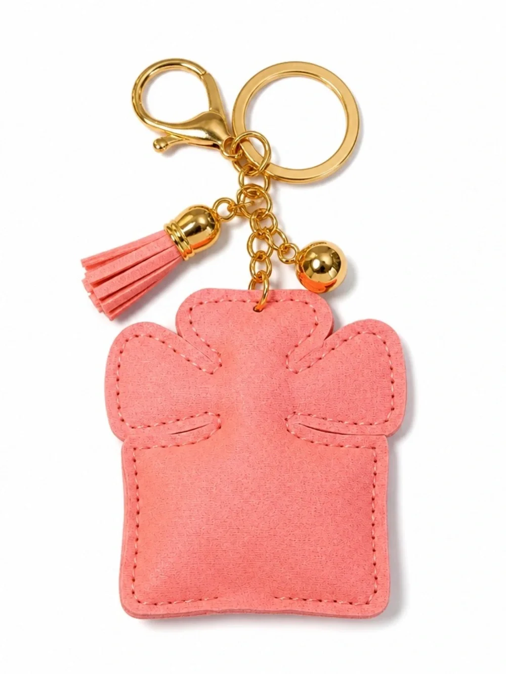 Rhinestone Paris Perfume Keyring bag backpack charm