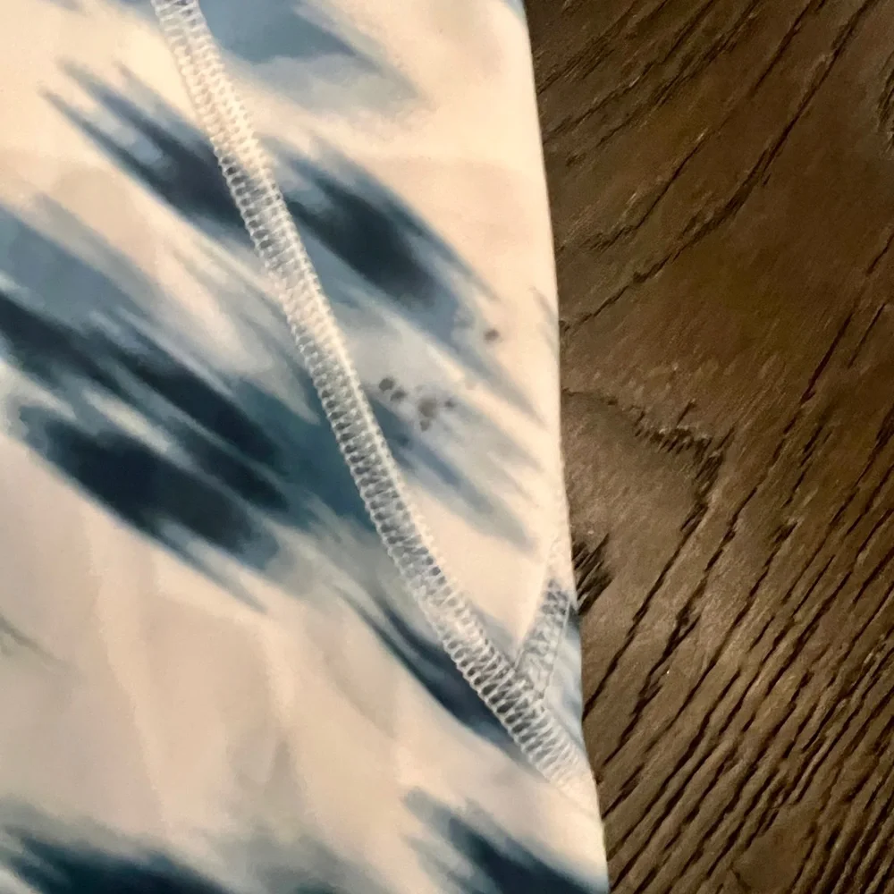 Old Navy Girls High-Rise Active Leggings Large‎ 10-12 Blue Tie-Dye Powersoft