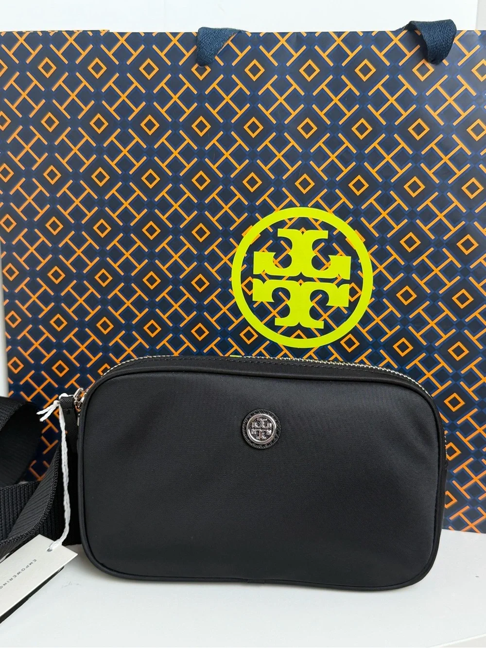 Tory Burch compact nylon