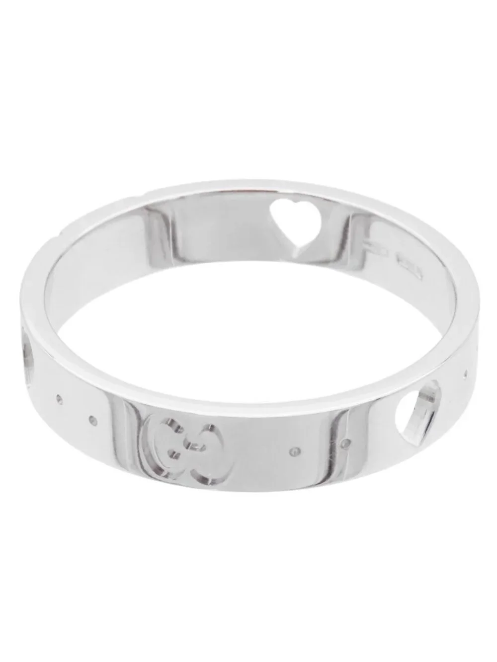 Gucci Icon Amor Ring White Gold 18k Heart
