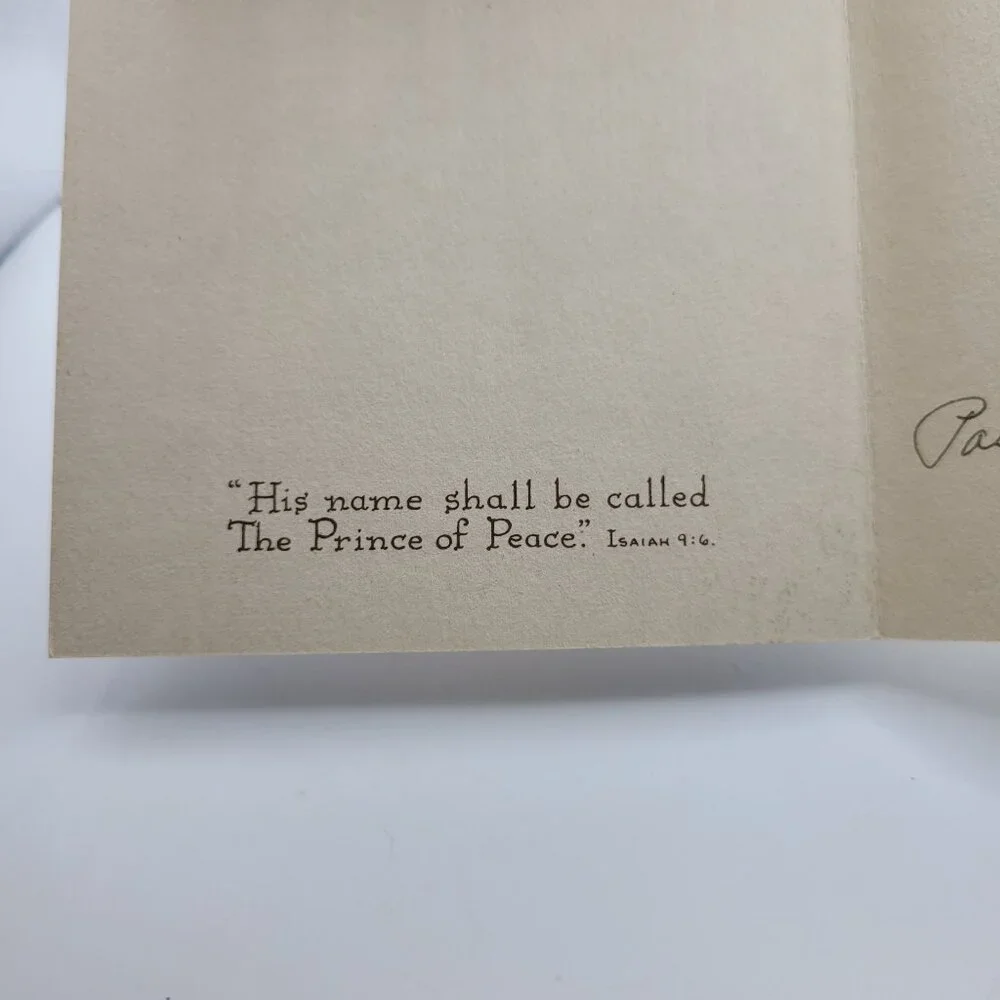 C.R. Gibson Christmas Card card from
