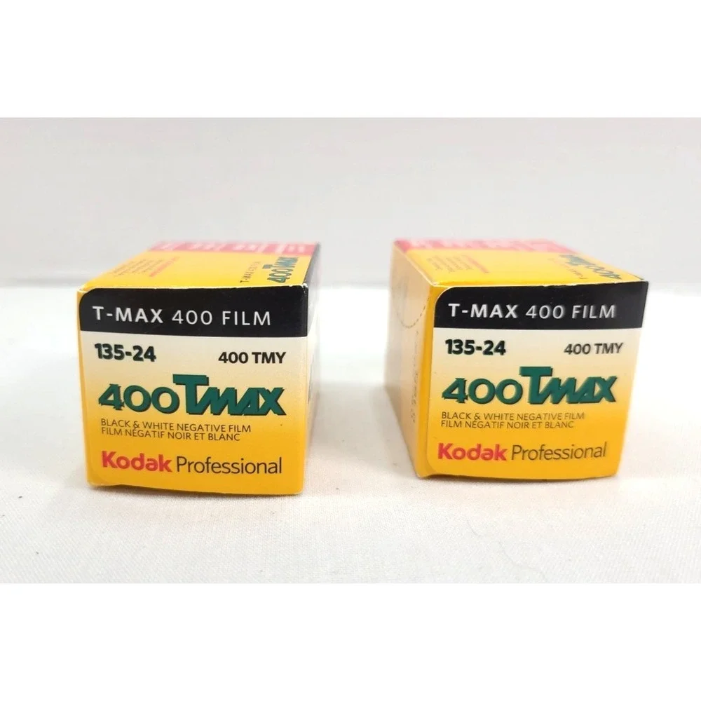 2 Kodak‎ Professional 400 T-Max Black And White Negative Film 135-24 EXP 06/2021