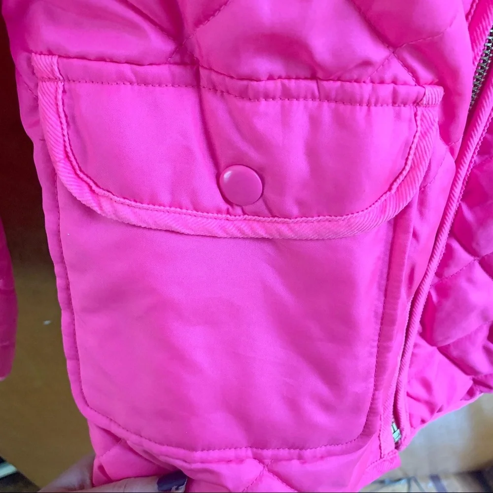 Old navy pink quilted‎ jacket