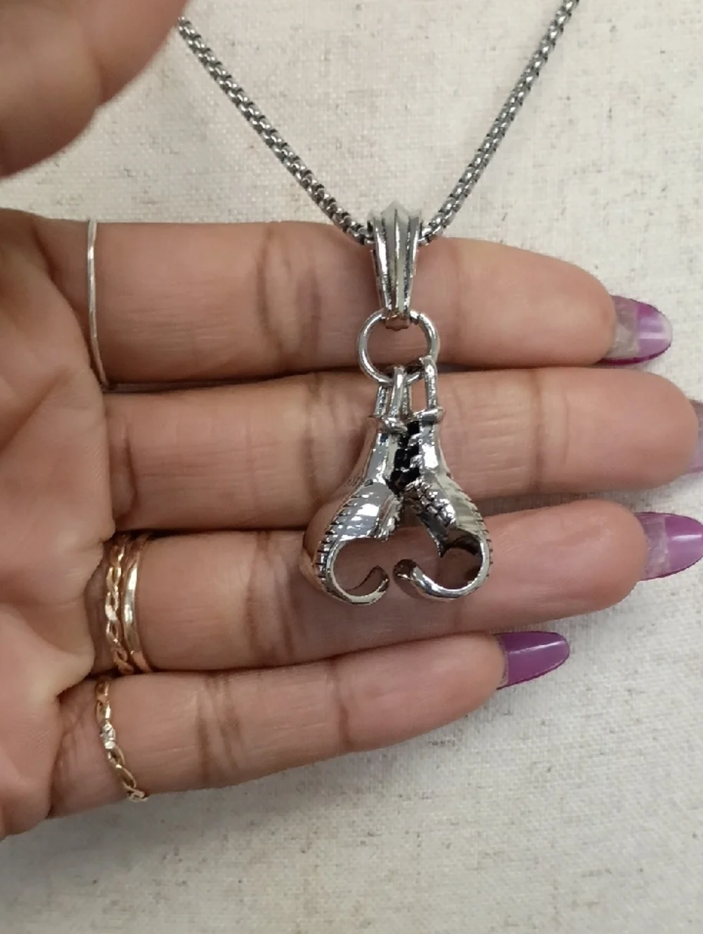 Source Unknown silver tone