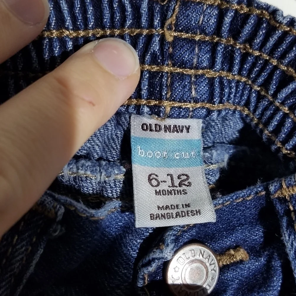 Old Navy Bootcut Denim Jeans 6-12m