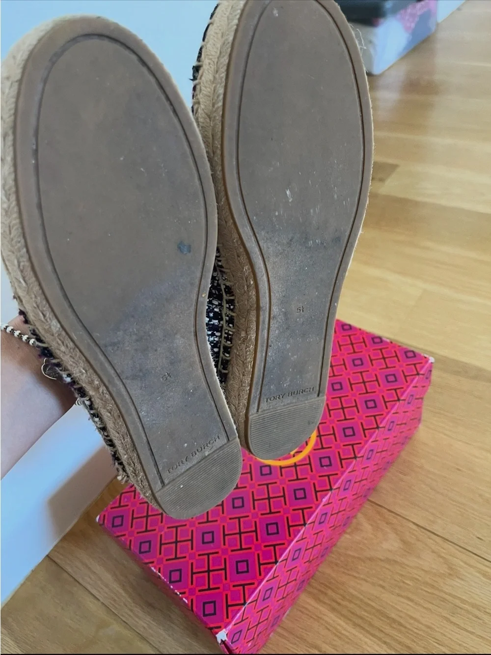Tory Burch slip espadrilles