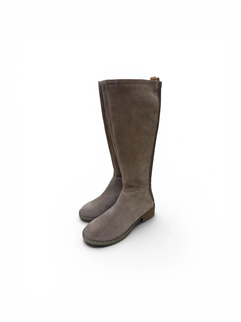 gentle souls Taupe Suede Over-the-Knee Boots