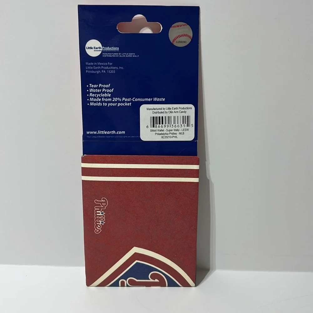 MLB Philadelphia Phillies Super Wally Bi-Fold Wallet