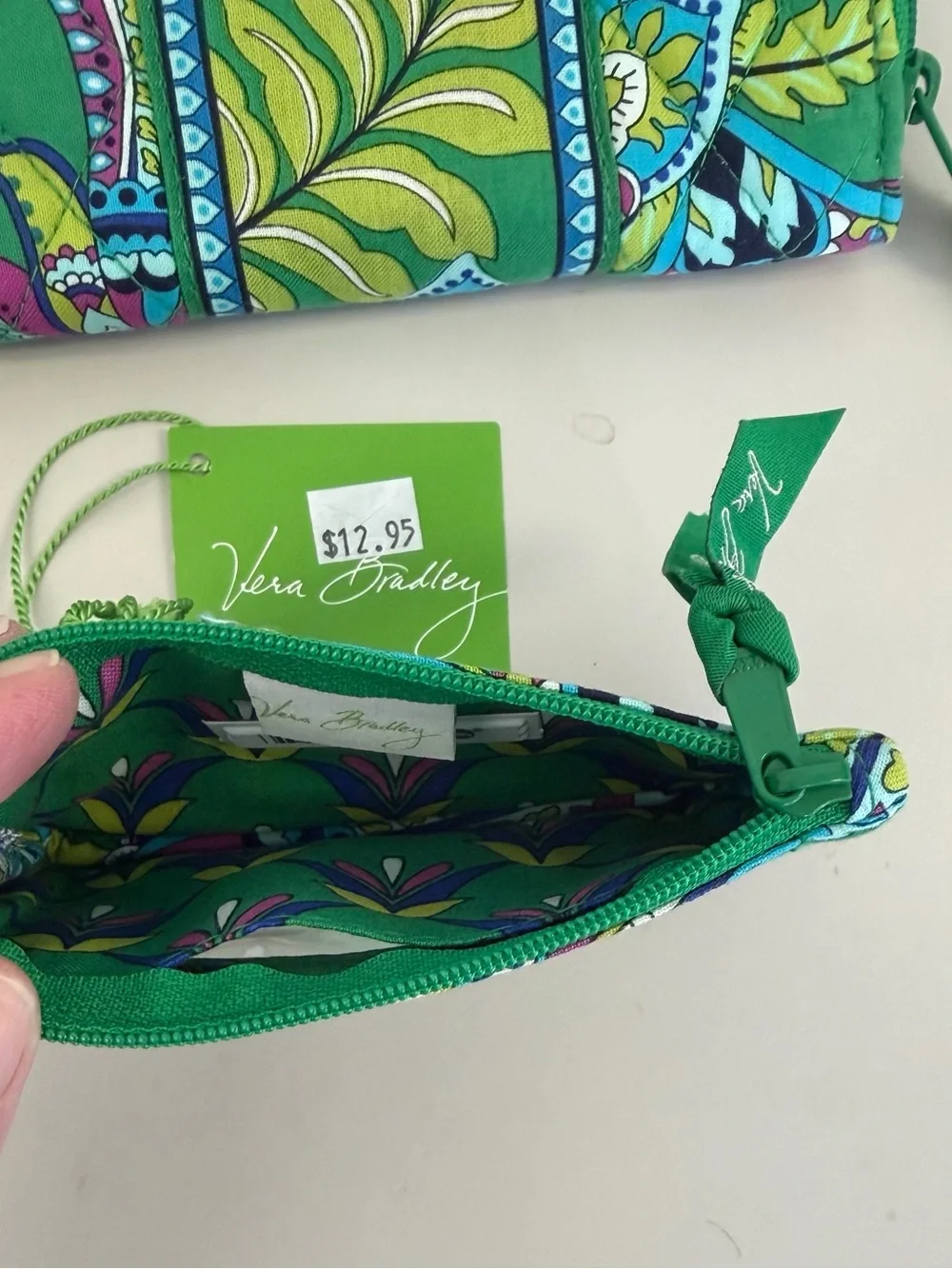 Vera Bradley nwt emerald