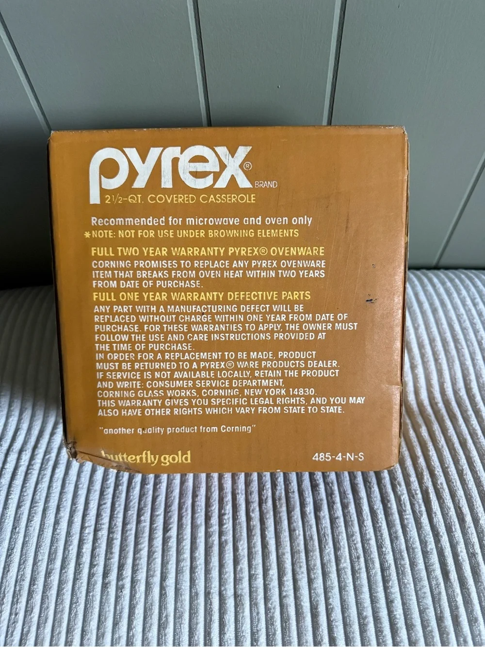 Pyrex classic covered