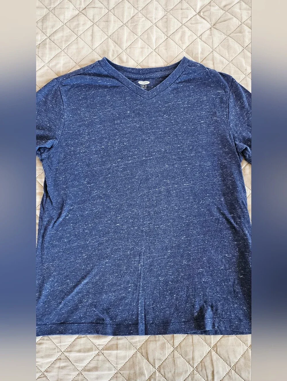 Navy blue boys t-shirt size Large L(10-12) brand is Old Navy