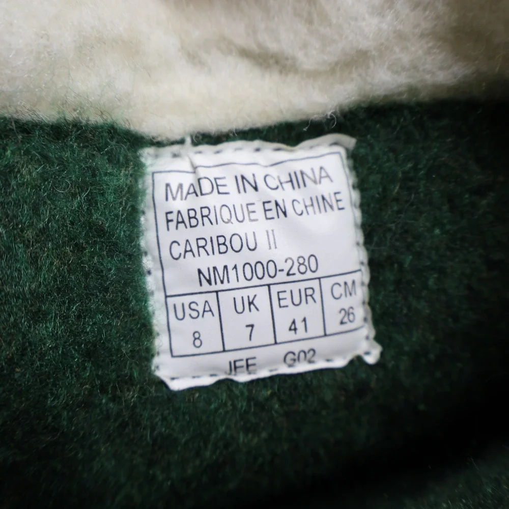 Sorel caribou leather