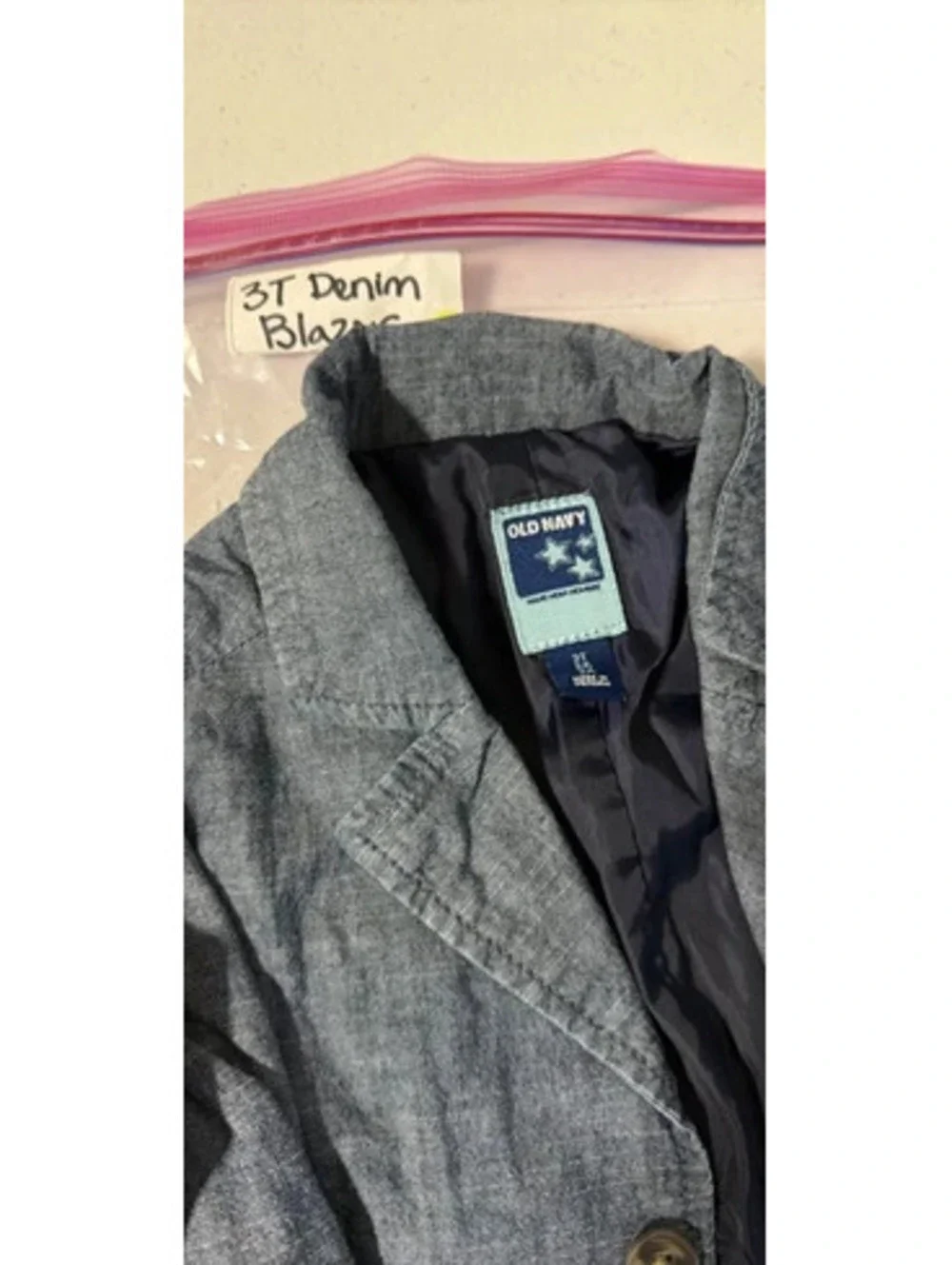 Old Navy 3T Denim Blazer