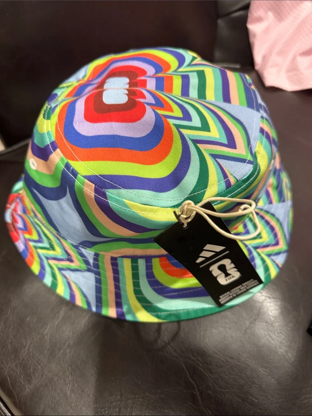 adidas official FIFA Youth Multicolor Bucket Hat