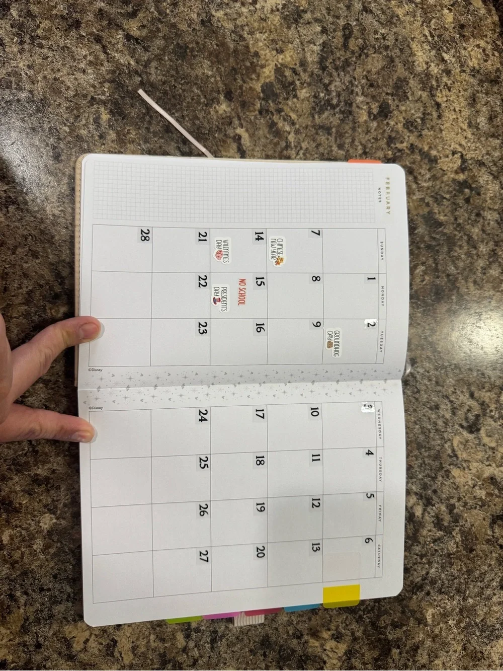 The Happy Planner sticker dated