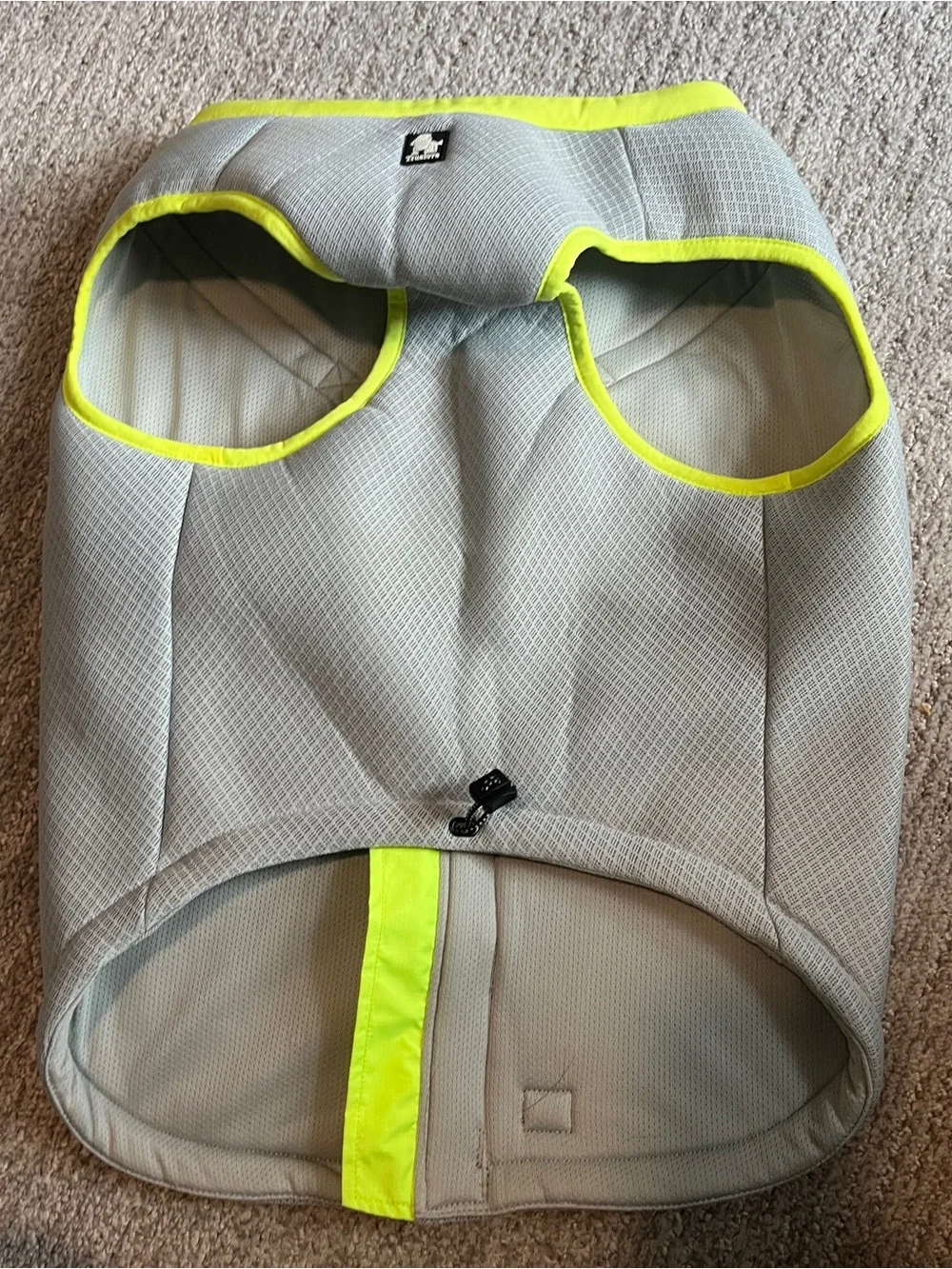 SGODA Dog Cooling Vest Harness Cooler Jacket Grey Green XL. 2578/DB-1